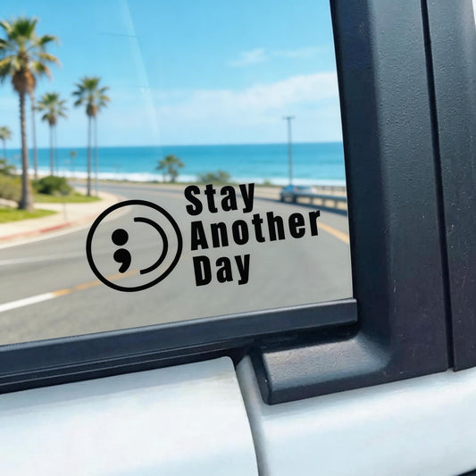 🔥LAST DAY 49% OFF - 🎗️Share Pack❤️ SAD Mental Health Awareness Car Decal(5pcs)