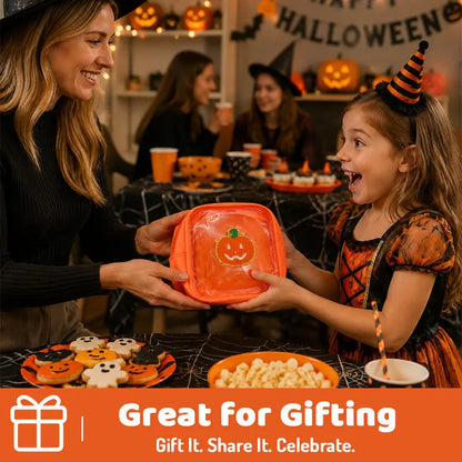 🎃 Halloween Clear Treat Bag | Cute Candy & Party Favor Bag