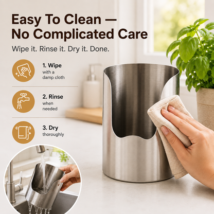 Thickened Stainless Steel Utensil Organizer