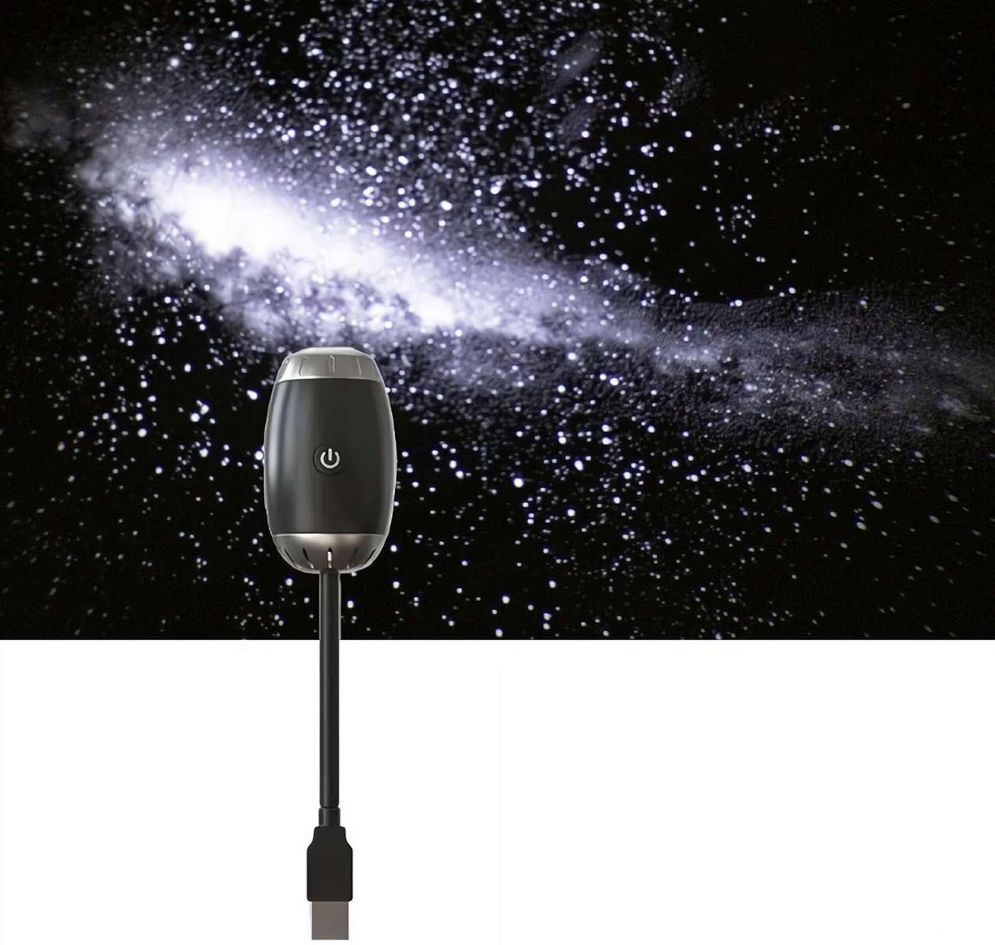 🚗USB Car Roof Star Projector Night Light with 360° Rotation & Flexible Gooseneck 🌟