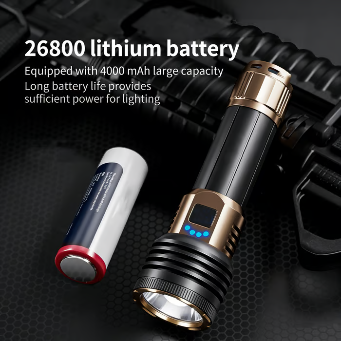 🔦 Rechargeable Outdoor Long-Range Ultra-Bright Laser Flashlight- Free Shipping