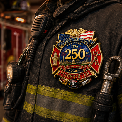 🔥2026 Hot Sale - 250th Anniversary Firefighter Badge