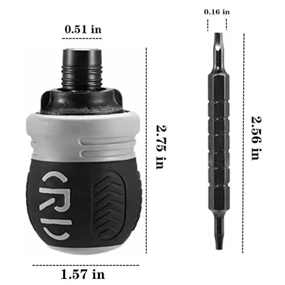 🔧🔧Useful Daily 13-in-1 Short ratchet screwdriver