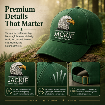 Unisex Fly Free Jackie Printed Hat