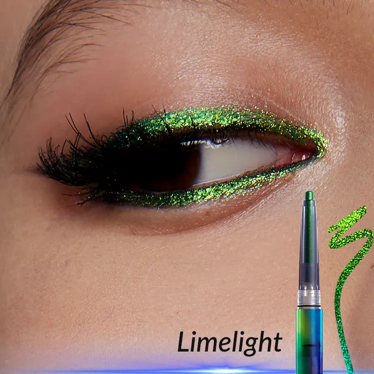 ✨Kalevios Epiphany Glow Melt-On Eyeliner | 🌈Multichrome💧Waterproof⏳Long-Lasting, Rave Makeup😎 Festival Makeup, Cosmetic Gift