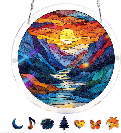 Mother’s Day 49% OFF - DIY Acrylic Jigsaw Puzzle Suncatcher—Buy 2 get free shipping