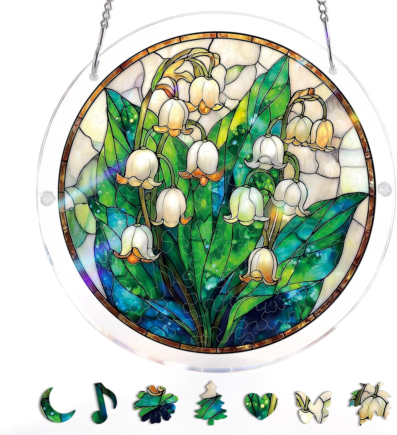 Mother’s Day 49% OFF - DIY Acrylic Jigsaw Puzzle Suncatcher—Buy 2 get free shipping