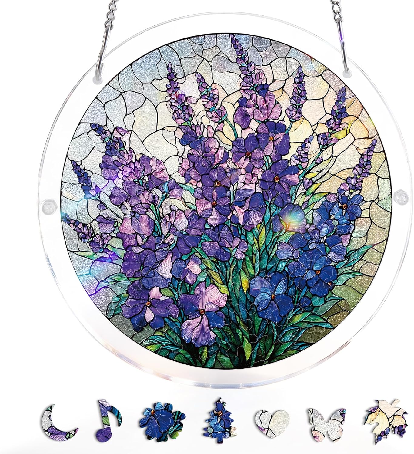 Mother’s Day 49% OFF - DIY Acrylic Jigsaw Puzzle Suncatcher—Buy 2 get free shipping