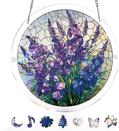 Mother’s Day 49% OFF - DIY Acrylic Jigsaw Puzzle Suncatcher—Buy 2 get free shipping