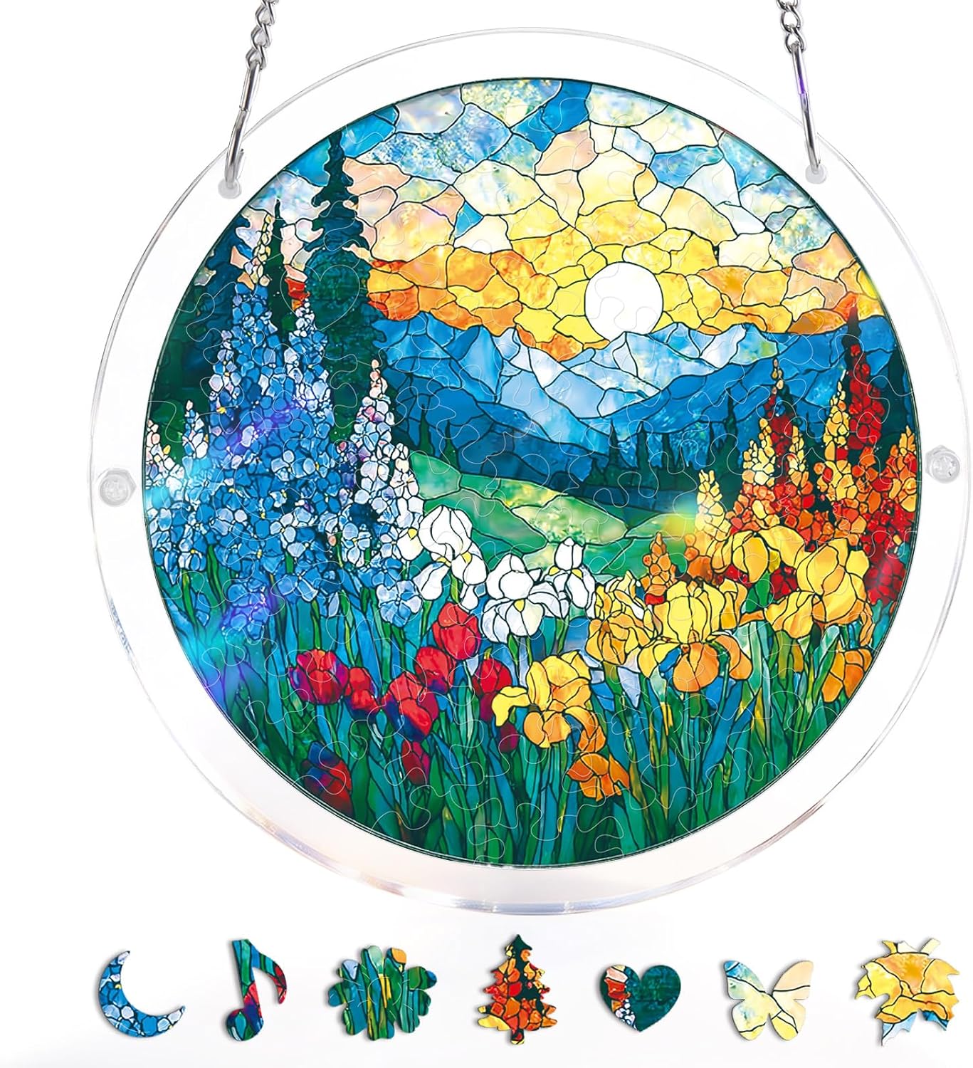 Mother’s Day 49% OFF - DIY Acrylic Jigsaw Puzzle Suncatcher—Buy 2 get free shipping