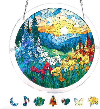 Mother’s Day 49% OFF - DIY Acrylic Jigsaw Puzzle Suncatcher—Buy 2 get free shipping
