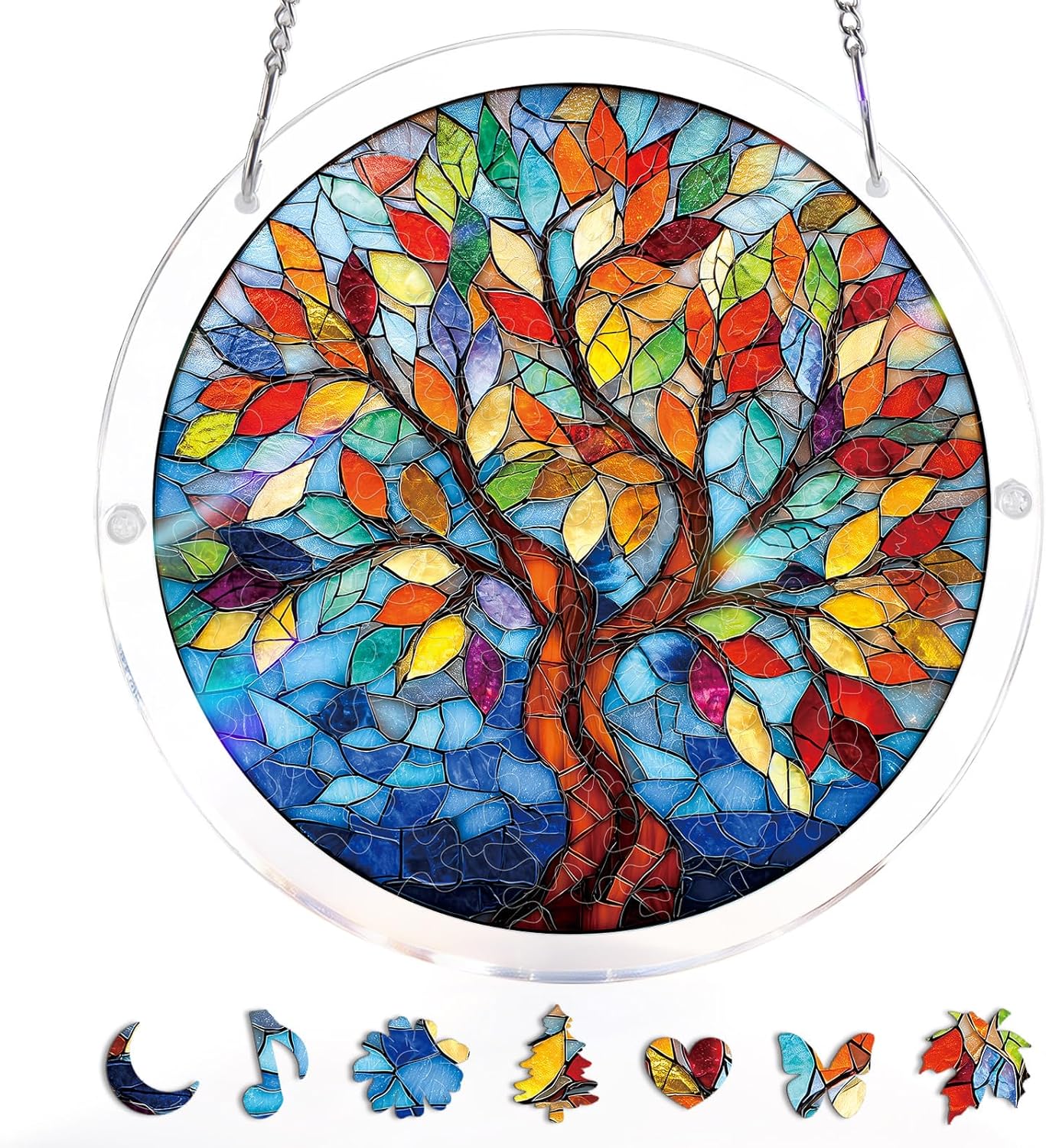 Mother’s Day 49% OFF - DIY Acrylic Jigsaw Puzzle Suncatcher—Buy 2 get free shipping