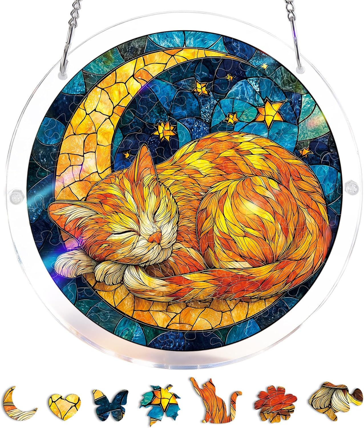 Mother’s Day 49% OFF - DIY Acrylic Jigsaw Puzzle Suncatcher—Buy 2 get free shipping