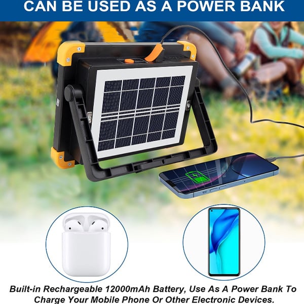 Versatile LED Solar Work Light