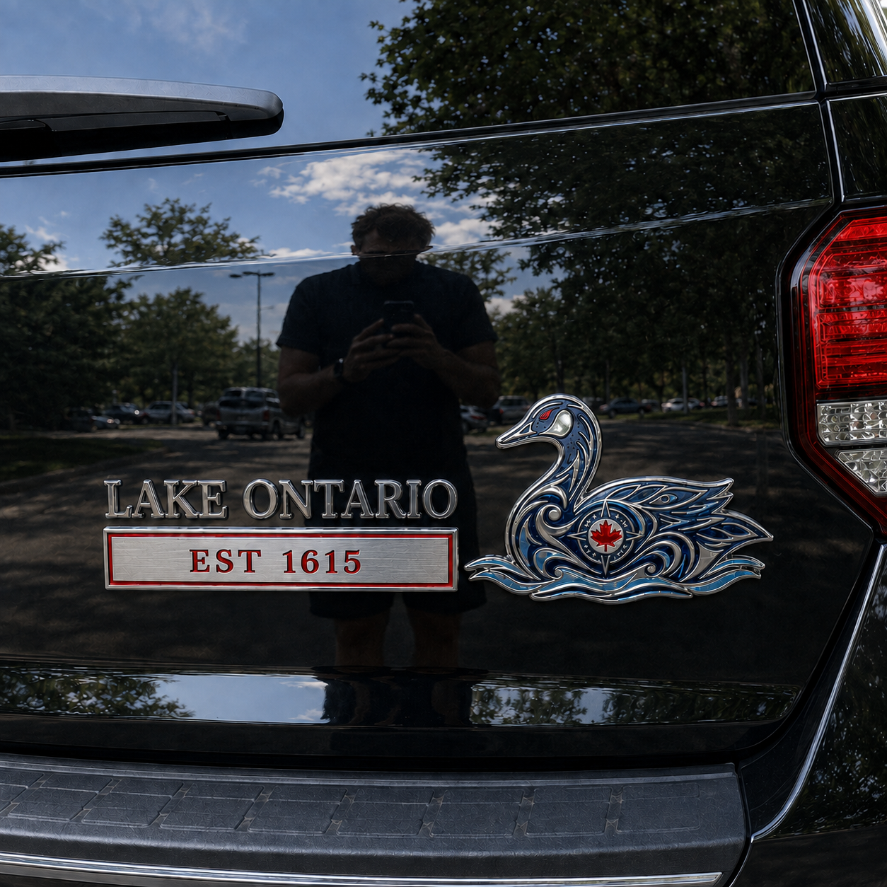 Lake Ontario 3D Metal Car Emblem