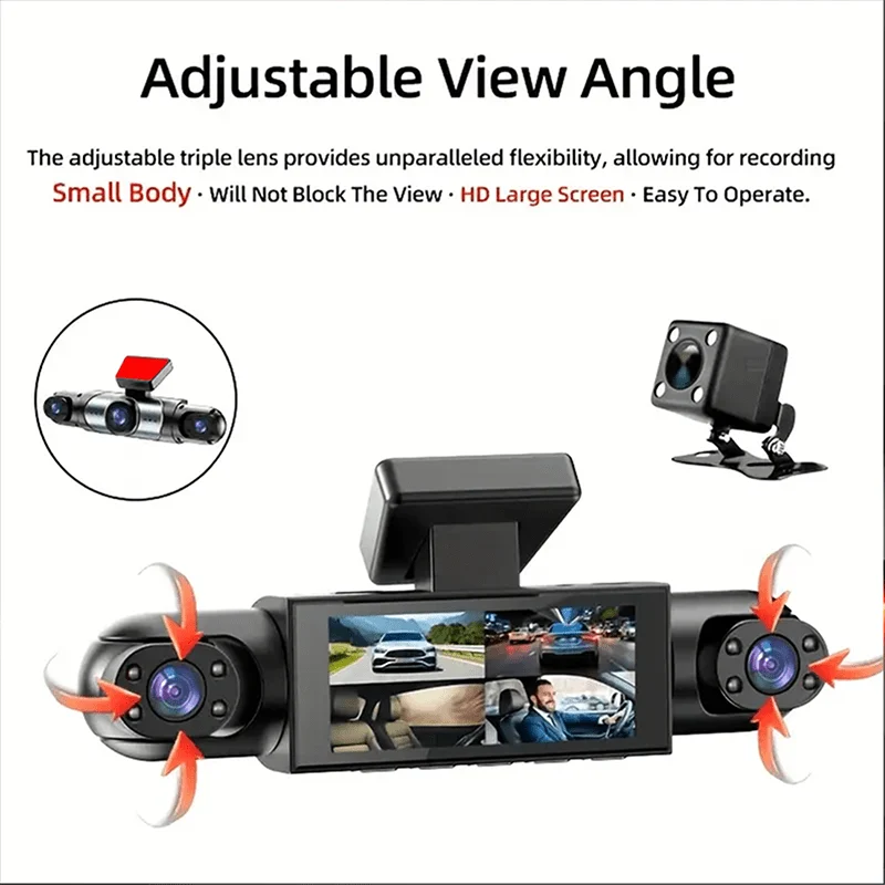 🔥Last Day 50% OFF🛡️4 Channel Car Dash Cam
