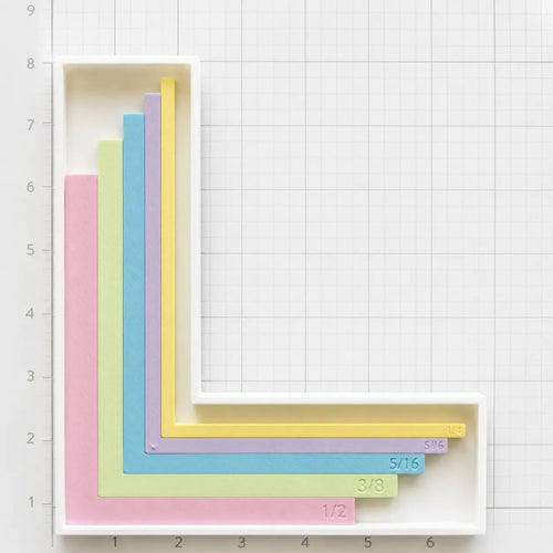 ✨ Card Making Alignment Guides Set | Create Perfect Cards Easily | 🎁 FREE Storage Box Included