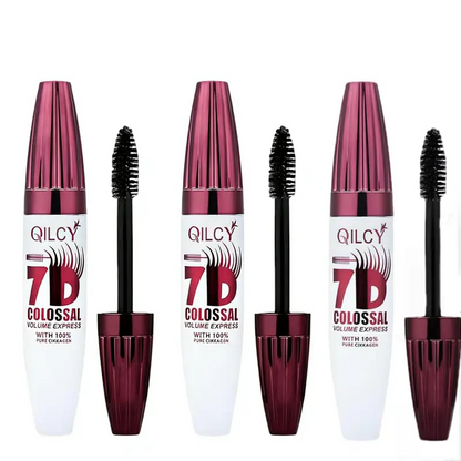 🎁Last Day ✨Women 7D Waterproof Volume Mascara | Long Lasting Curling Lashes Smudge Proof, Natural Volume Professional Eye Makeup Beauty