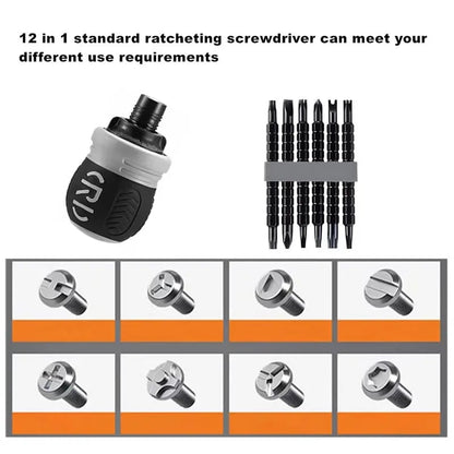 🔧🔧Useful Daily 13-in-1 Short ratchet screwdriver