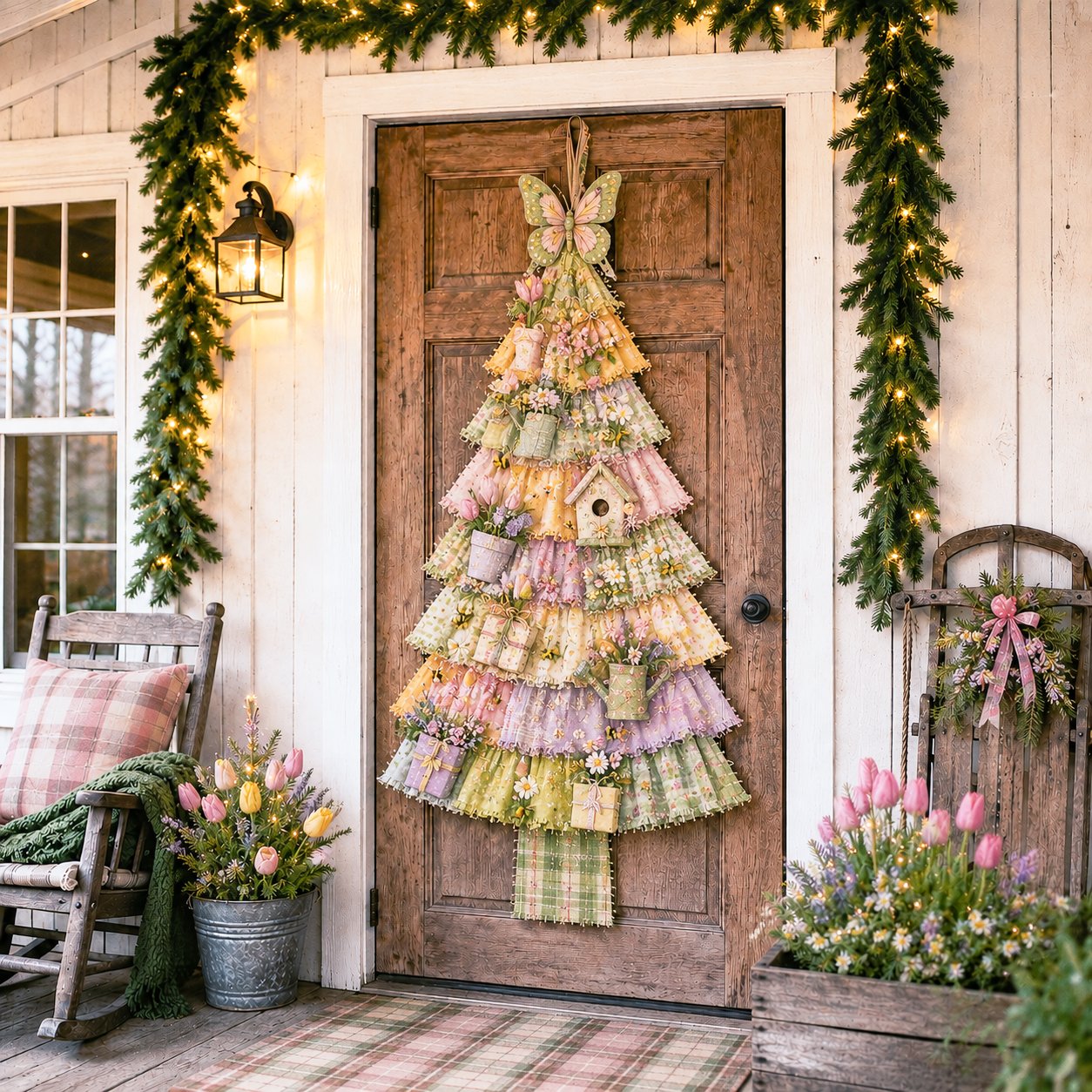 Spring patchwork style
