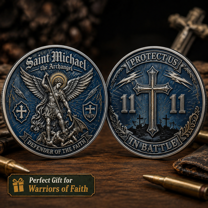 ST. MICHAEL — CARRY A REMINDER OF PROTECTION, COURAGE & FAITH