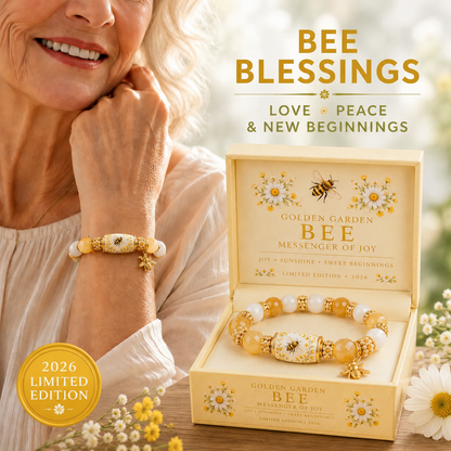 ☀️Warmth, Joy & Brighter Days Ahead 🐝 | 2026 Limited Edition Bee Blessings Bracelet - Only 17 Left