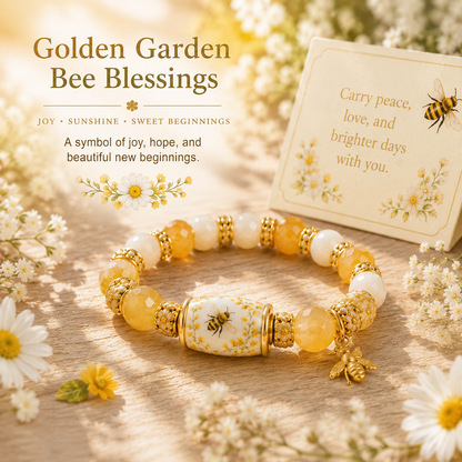 ☀️Warmth, Joy & Brighter Days Ahead 🐝 | 2026 Limited Edition Bee Blessings Bracelet - Only 17 Left