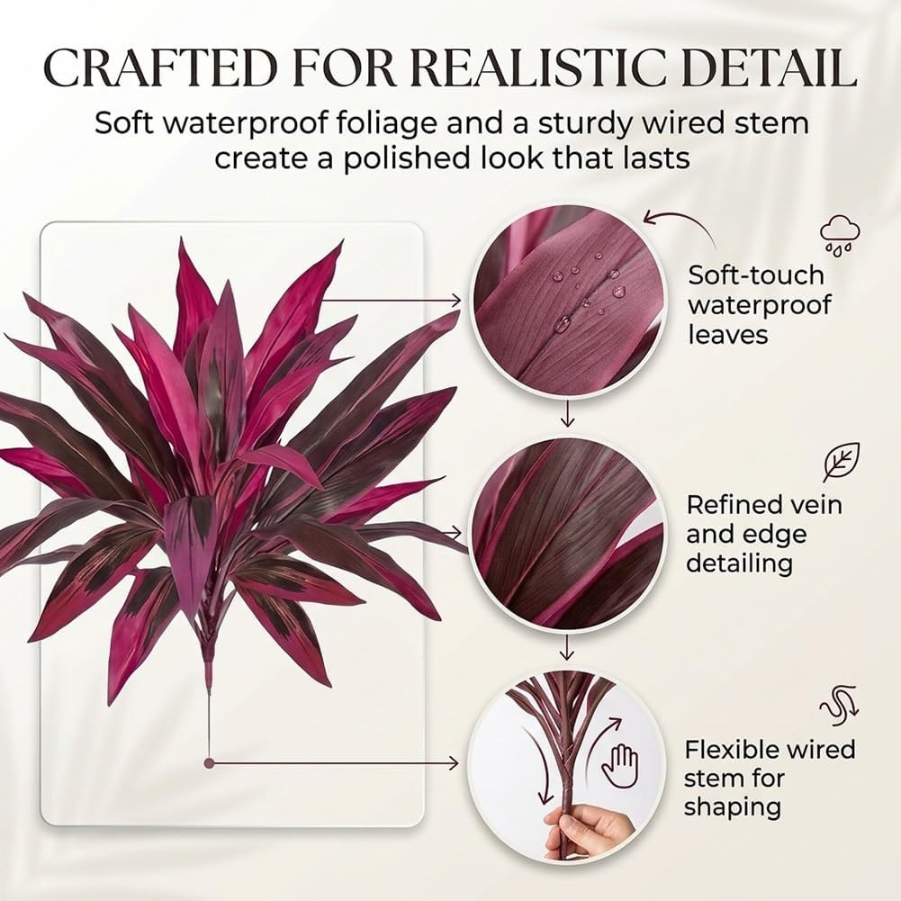 🔥 Last Day: Buy One, Get One Free (Total 2 Plants) — Large, Lifelike Artificial Boston Fern & Dragon Tree