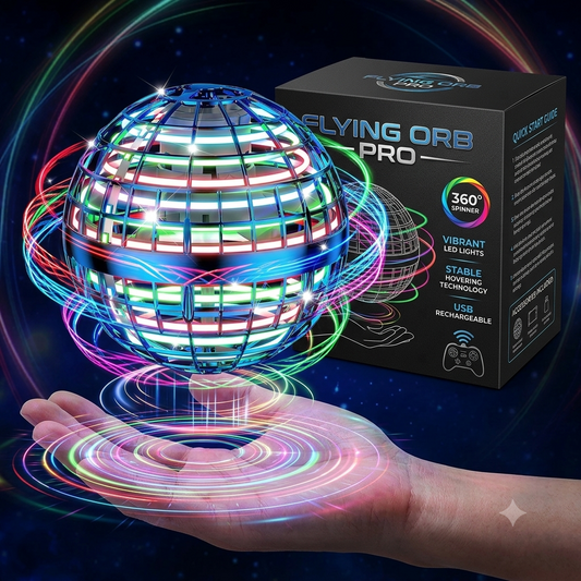 🛸 Hottest Cosmic Fly Orb Ball - Boomerang Hover & Galaxy Spin Effect Drone Toy, Outdoor Fun Gift