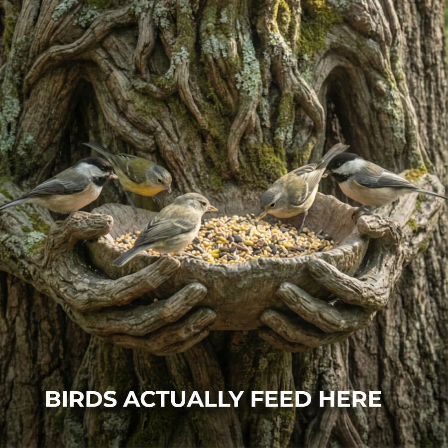 🔥Last Day 49% OFF🔥The Quiet Offering A Tree-Integrated Bird Feeding Sculpture