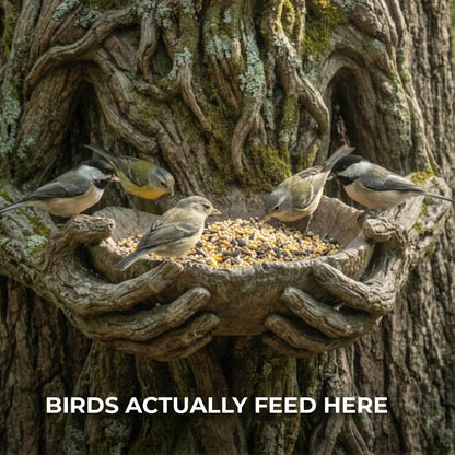 🔥Last Day 49% OFF🔥The Quiet Offering A Tree-Integrated Bird Feeding Sculpture