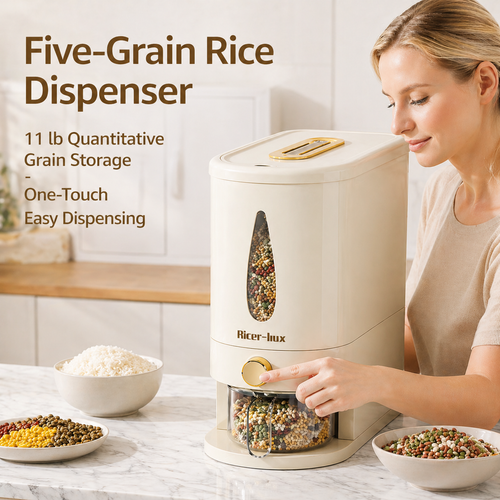 Kitchen Grain Dispenser Container 🍚