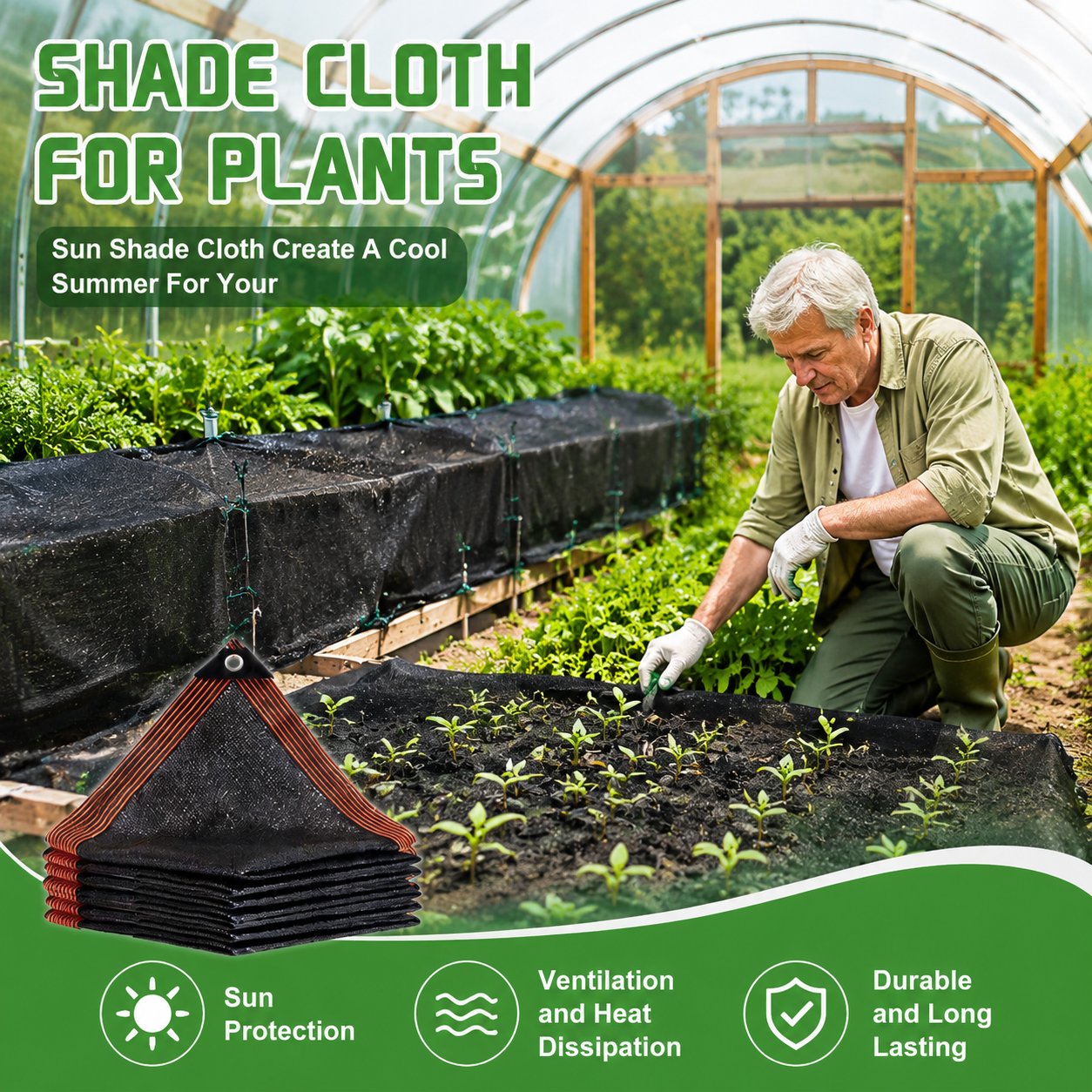 ☀️ 98% UV-Blocking Sunshade Net – Ultimate Outdoor Protection-3