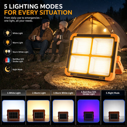 Versatile LED Solar Work Light