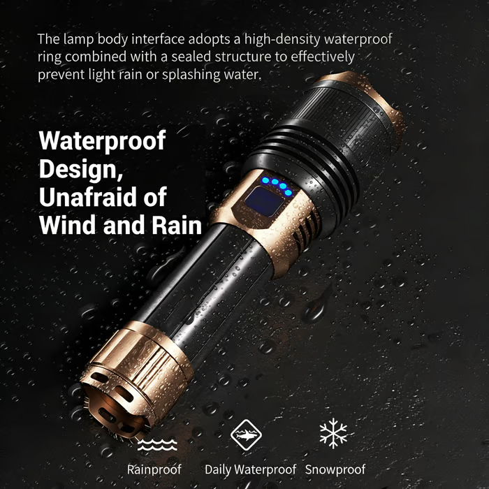 🔦 Rechargeable Outdoor Long-Range Ultra-Bright Laser Flashlight- Free Shipping