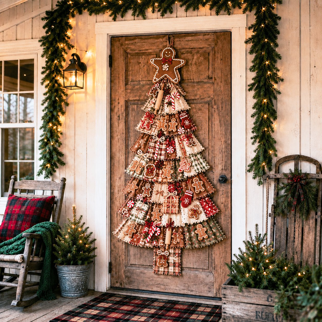 Gingerbread patchwork style