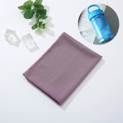 🎁Hot Sale Buy 1 Get 1 Free (Each only ＄9.99)🔥Cold Sweat Towel You Can Use Anywhere, Anytime! Reusable Soft Absorbent Cooling Portable