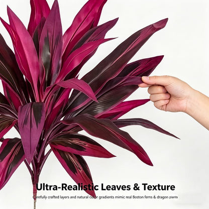 🔥 Last Day: Buy One, Get One Free (Total 2 Plants) — Large, Lifelike Artificial Boston Fern & Dragon Tree