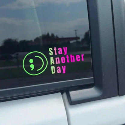 🔥LAST DAY 49% OFF - 🎗️Share Pack❤️ SAD Mental Health Awareness Car Decal(5pcs)