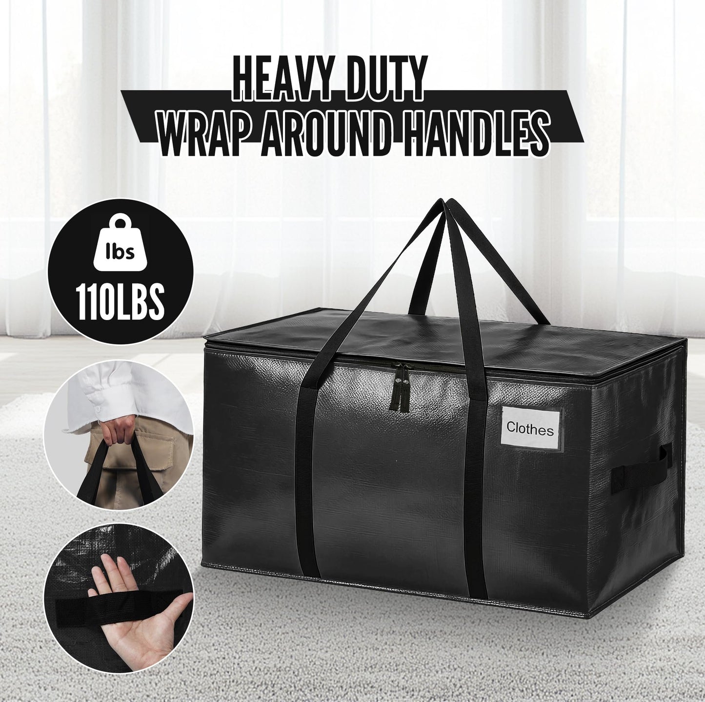 No More Broken Boxes – Extra Heavy-Duty Moving Bags That Hold Up to 60 lbs📦