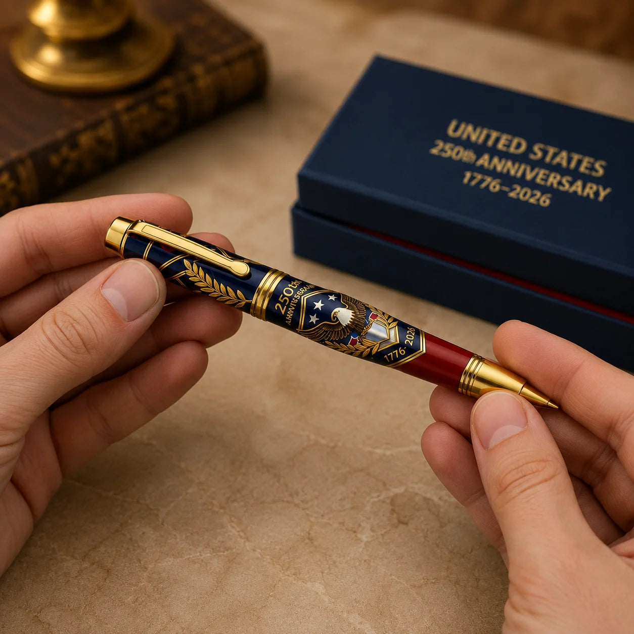🖊100% Handmade Bolt Action Wooden Bullet PenTM | Crafted From Real Wood & Bullet Casing(Jake Wilson Handmade®) - BUY 2 FREE SHIPPING