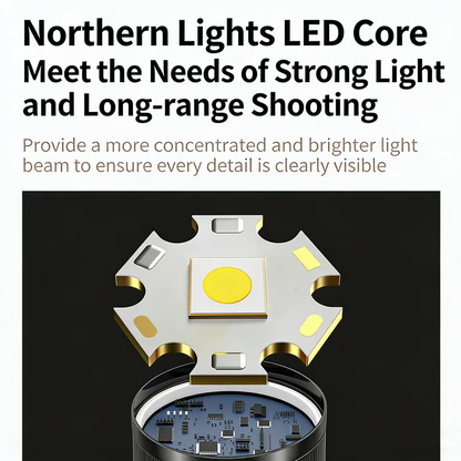 🔦 Rechargeable Outdoor Long-Range Ultra-Bright Laser Flashlight- Free Shipping