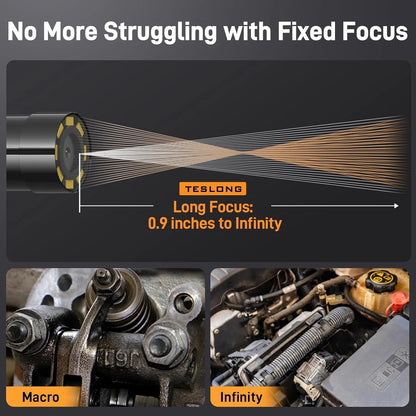 🔎 Plug-and-Play Endoscope Camera - Compatible with Android & iPhone & ipad for Direct Connection