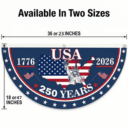 250th Anniversary Banner – Fade-Resistant
