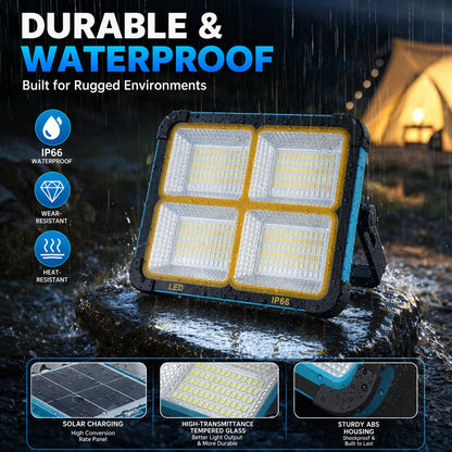 Versatile LED Solar Work Light