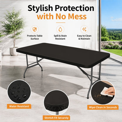 🛋️ Waterproof Stretchy Table Cover