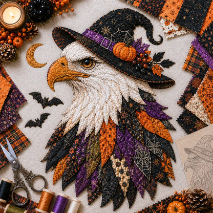 🔥LAST DAY 50% OFF - 🦅Eagle Fabric Art Kit – The Handmade Eagle That Tells Your Story
