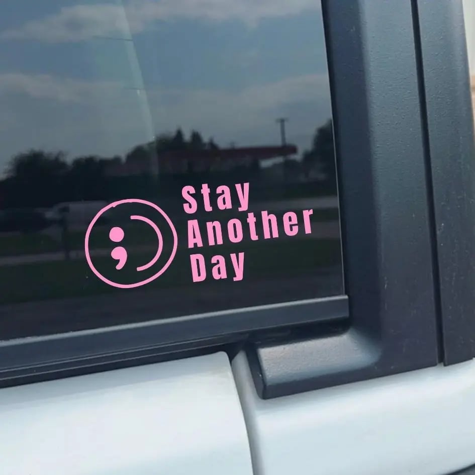 🔥LAST DAY 49% OFF - 🎗️Share Pack❤️ SAD Mental Health Awareness Car Decal(5pcs)