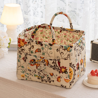 BUY 2 FREE SHIPPING🚗🧺Car storage basket with handle - foldable washable storage basket and multi-purpose fabric box
