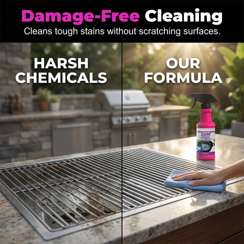 🔥HOT SALE 60% OFF🍖🧼Fast-Acting Heavy-Duty Grill Degreaser Spray✨